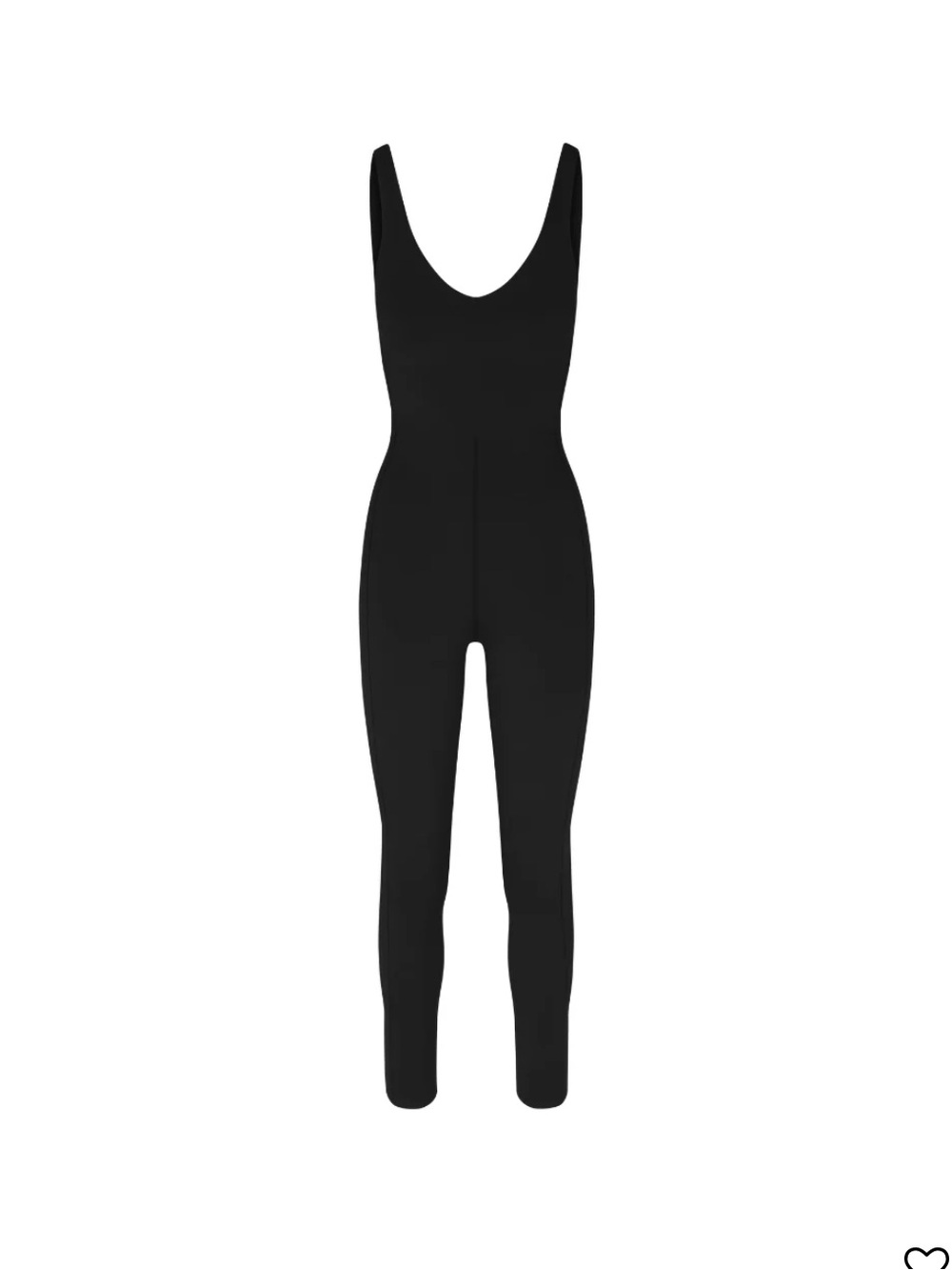 Left On Friday Black Plunge 25” Jumpsuit